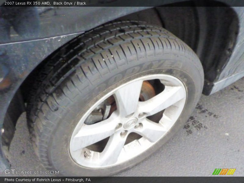 Black Onyx / Black 2007 Lexus RX 350 AWD