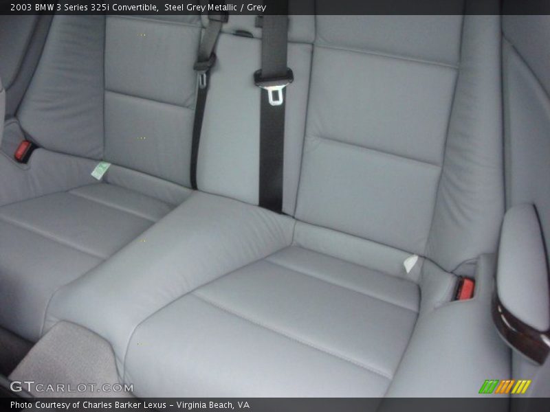 Steel Grey Metallic / Grey 2003 BMW 3 Series 325i Convertible