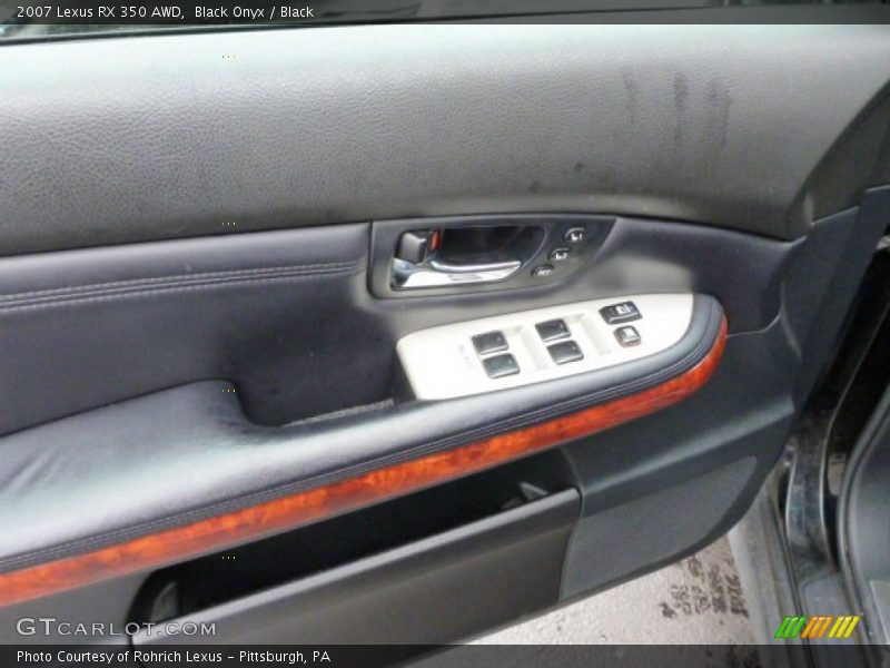 Black Onyx / Black 2007 Lexus RX 350 AWD