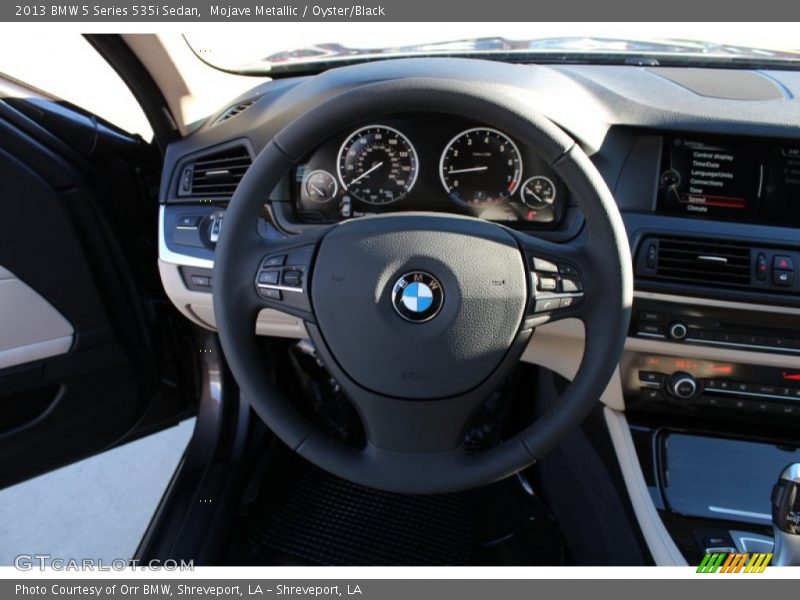 Mojave Metallic / Oyster/Black 2013 BMW 5 Series 535i Sedan