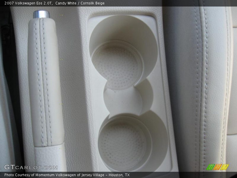 Candy White / Cornsilk Beige 2007 Volkswagen Eos 2.0T