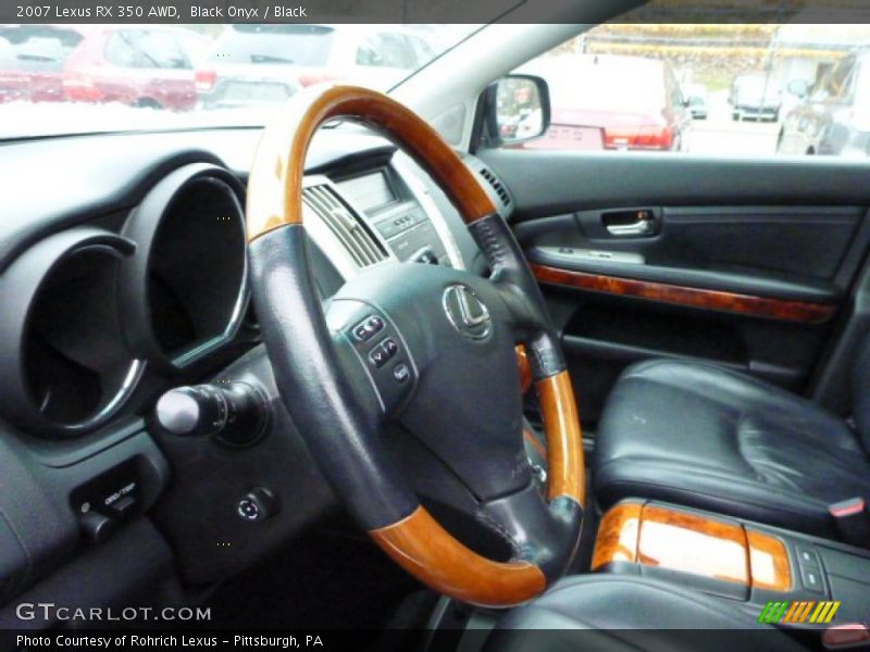 Black Onyx / Black 2007 Lexus RX 350 AWD