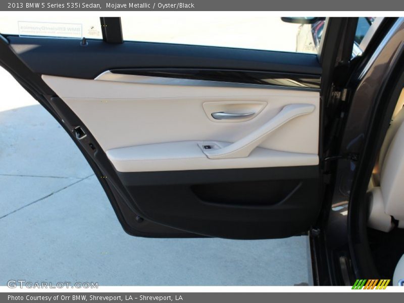 Mojave Metallic / Oyster/Black 2013 BMW 5 Series 535i Sedan