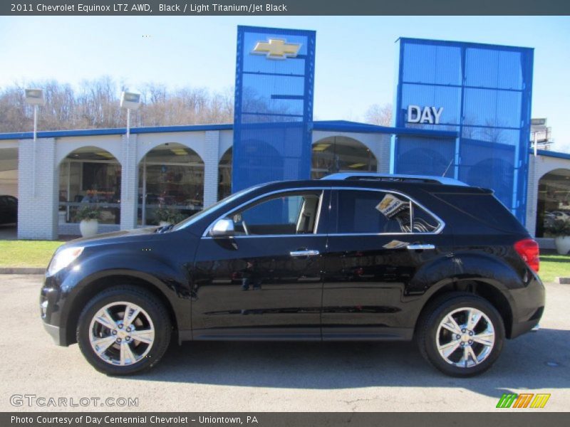 Black / Light Titanium/Jet Black 2011 Chevrolet Equinox LTZ AWD