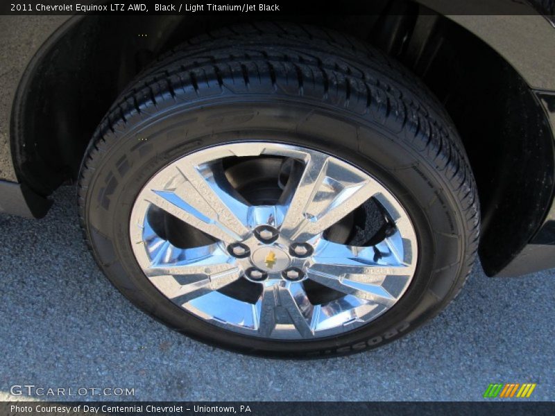 Black / Light Titanium/Jet Black 2011 Chevrolet Equinox LTZ AWD