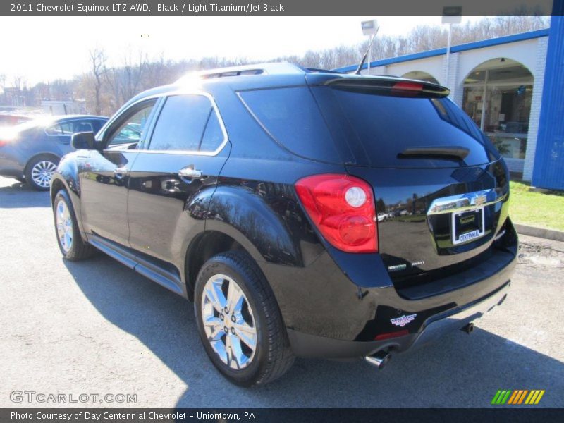 Black / Light Titanium/Jet Black 2011 Chevrolet Equinox LTZ AWD