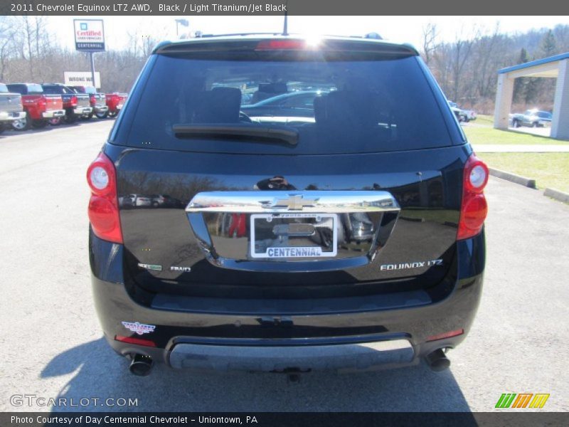 Black / Light Titanium/Jet Black 2011 Chevrolet Equinox LTZ AWD