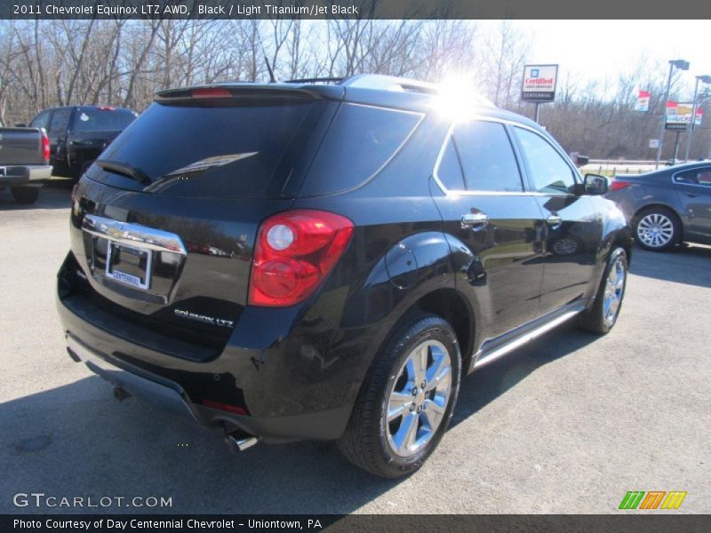 Black / Light Titanium/Jet Black 2011 Chevrolet Equinox LTZ AWD