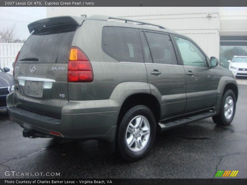 Cypress Green Pearl / Ivory 2007 Lexus GX 470
