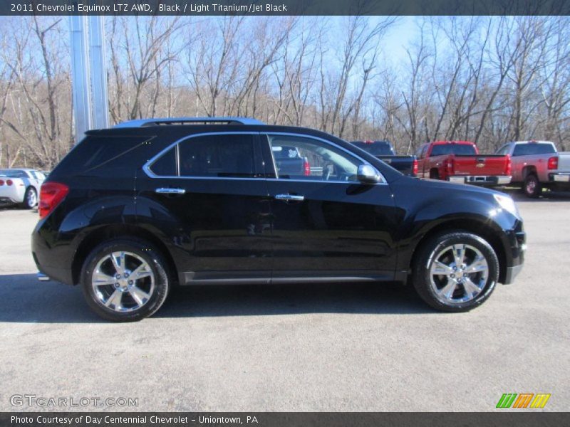 Black / Light Titanium/Jet Black 2011 Chevrolet Equinox LTZ AWD
