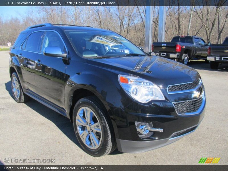 Black / Light Titanium/Jet Black 2011 Chevrolet Equinox LTZ AWD
