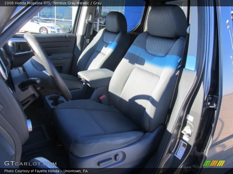 Nimbus Gray Metallic / Gray 2008 Honda Ridgeline RTS