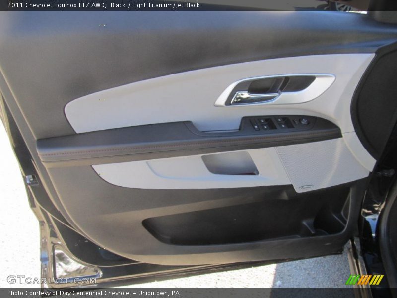 Black / Light Titanium/Jet Black 2011 Chevrolet Equinox LTZ AWD