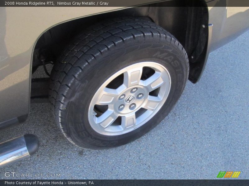 Nimbus Gray Metallic / Gray 2008 Honda Ridgeline RTS