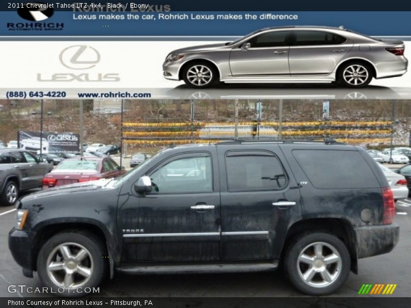 Black / Ebony 2011 Chevrolet Tahoe LTZ 4x4