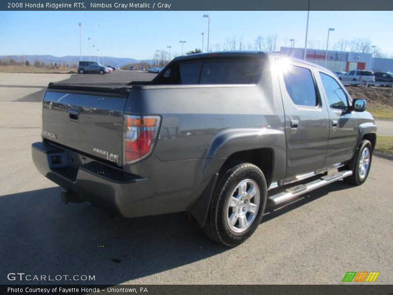 Nimbus Gray Metallic / Gray 2008 Honda Ridgeline RTS
