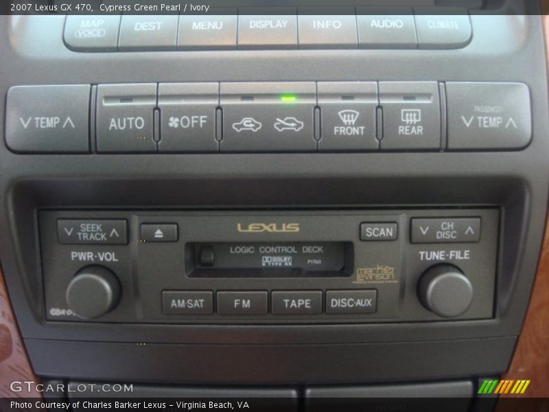 Cypress Green Pearl / Ivory 2007 Lexus GX 470