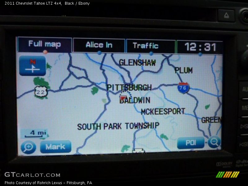 Black / Ebony 2011 Chevrolet Tahoe LTZ 4x4