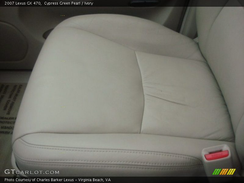 Cypress Green Pearl / Ivory 2007 Lexus GX 470