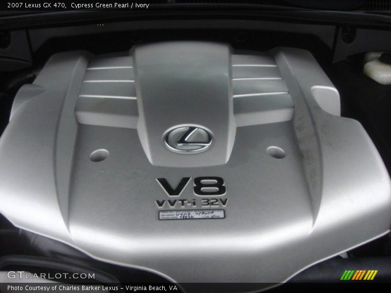 Cypress Green Pearl / Ivory 2007 Lexus GX 470