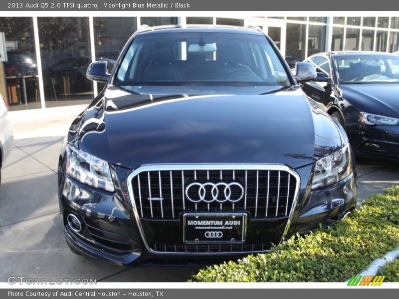 Moonlight Blue Metallic / Black 2013 Audi Q5 2.0 TFSI quattro