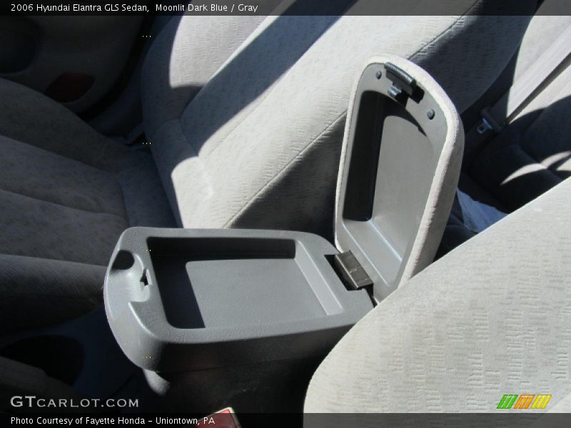 Moonlit Dark Blue / Gray 2006 Hyundai Elantra GLS Sedan