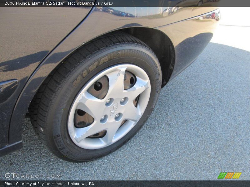 Moonlit Dark Blue / Gray 2006 Hyundai Elantra GLS Sedan