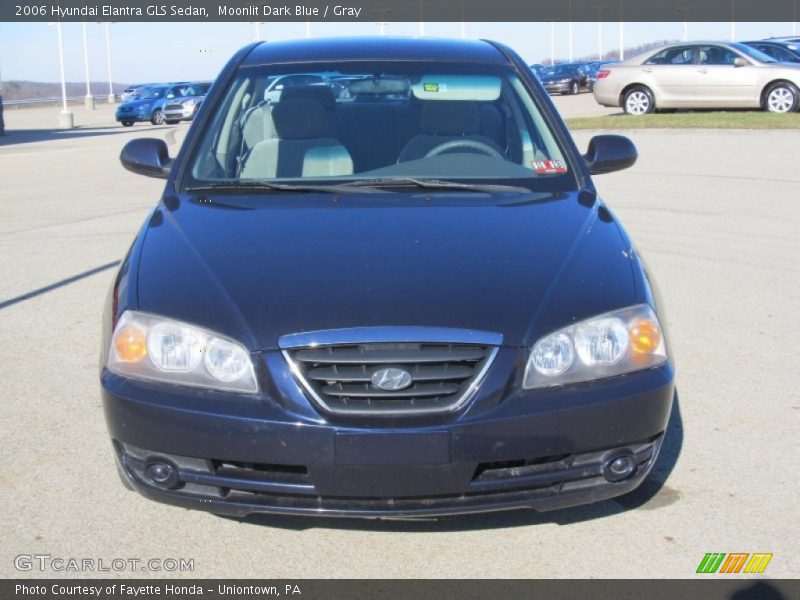 Moonlit Dark Blue / Gray 2006 Hyundai Elantra GLS Sedan