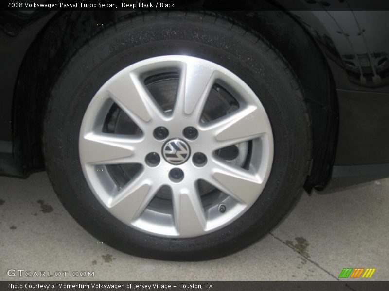 Deep Black / Black 2008 Volkswagen Passat Turbo Sedan