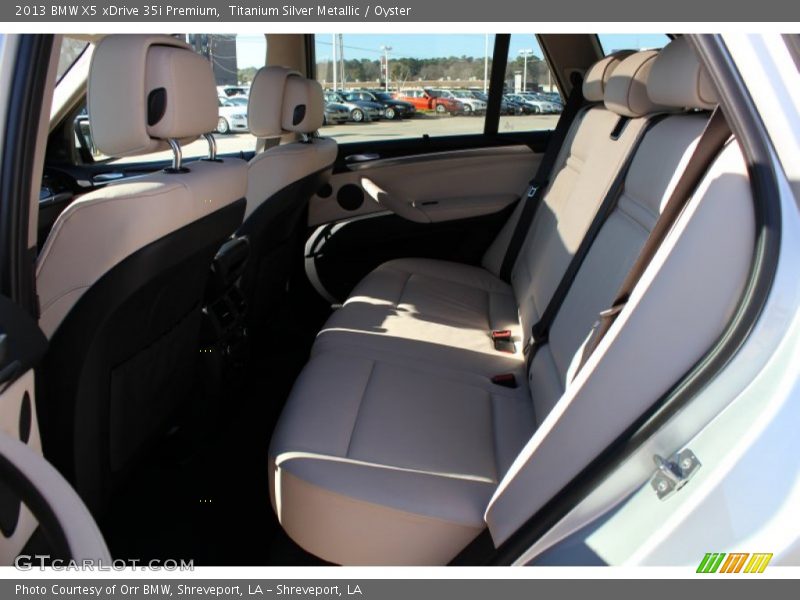 Titanium Silver Metallic / Oyster 2013 BMW X5 xDrive 35i Premium