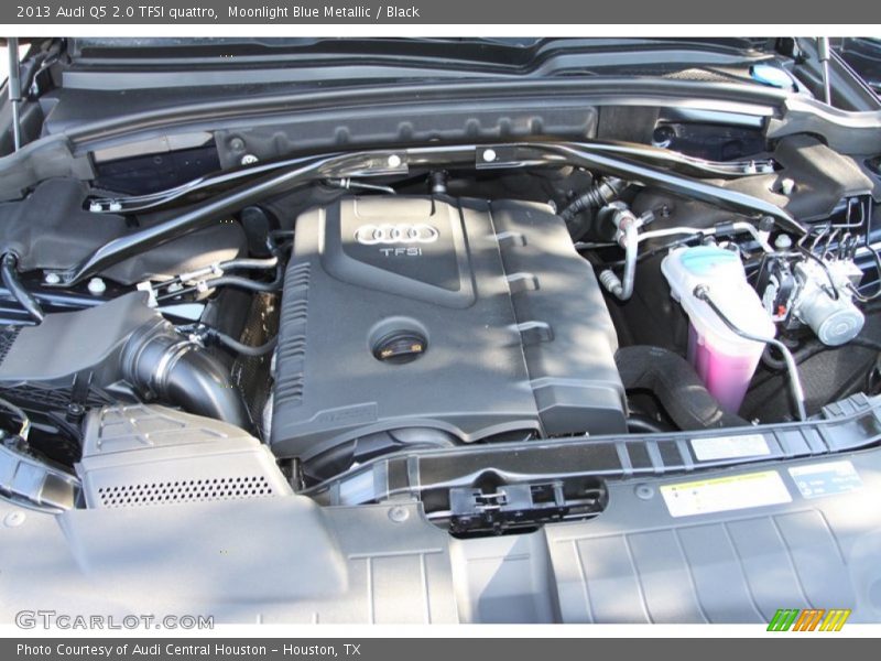 Moonlight Blue Metallic / Black 2013 Audi Q5 2.0 TFSI quattro