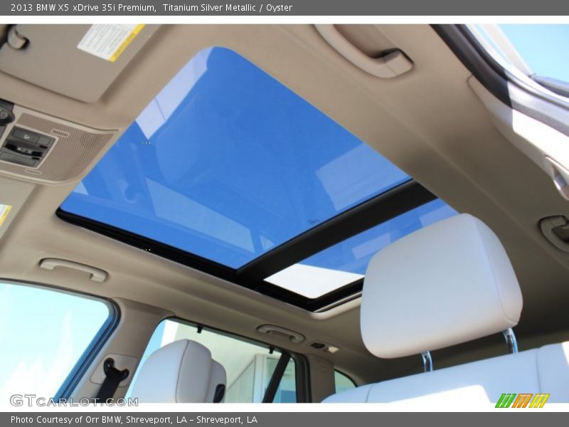 Sunroof of 2013 X5 xDrive 35i Premium