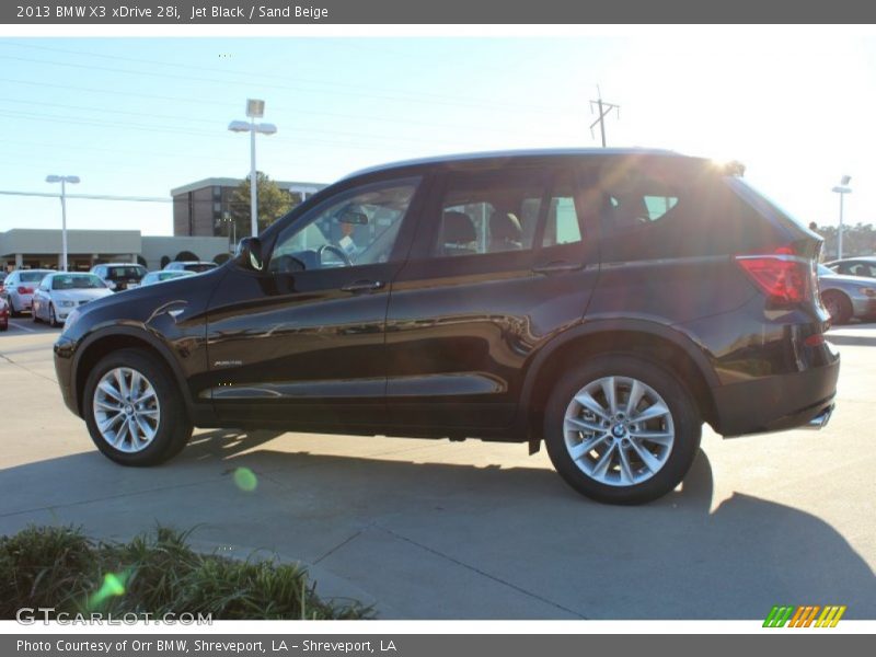 Jet Black / Sand Beige 2013 BMW X3 xDrive 28i
