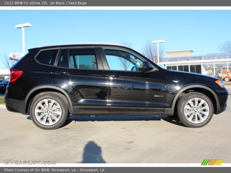 Jet Black / Sand Beige 2013 BMW X3 xDrive 28i
