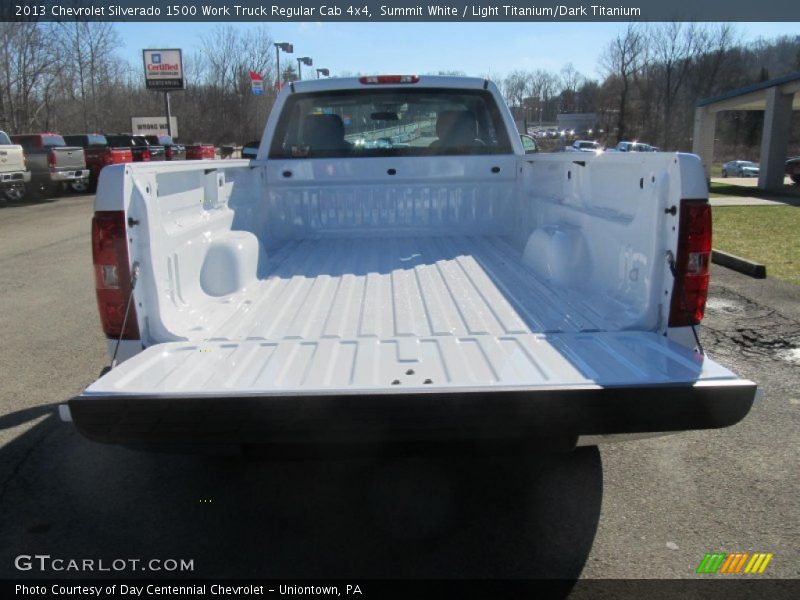 Summit White / Light Titanium/Dark Titanium 2013 Chevrolet Silverado 1500 Work Truck Regular Cab 4x4
