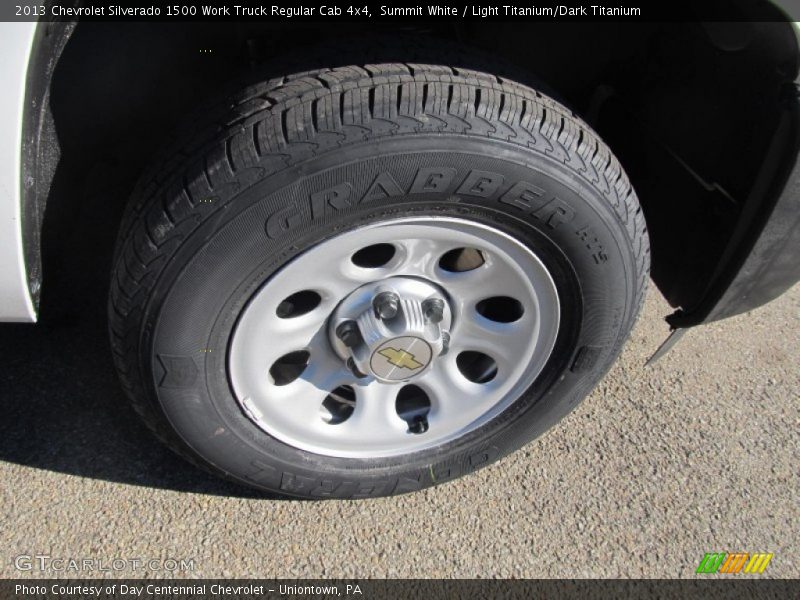  2013 Silverado 1500 Work Truck Regular Cab 4x4 Wheel