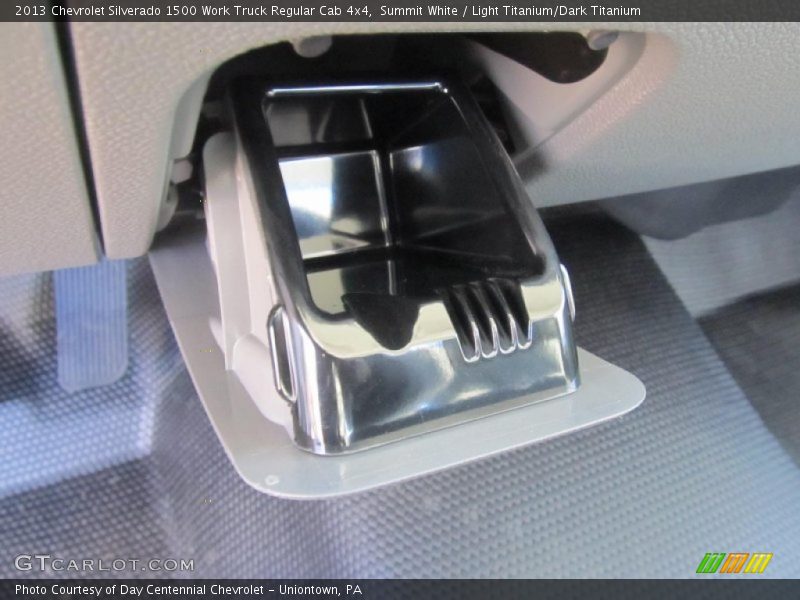 Summit White / Light Titanium/Dark Titanium 2013 Chevrolet Silverado 1500 Work Truck Regular Cab 4x4