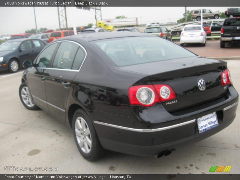 Deep Black / Black 2008 Volkswagen Passat Turbo Sedan