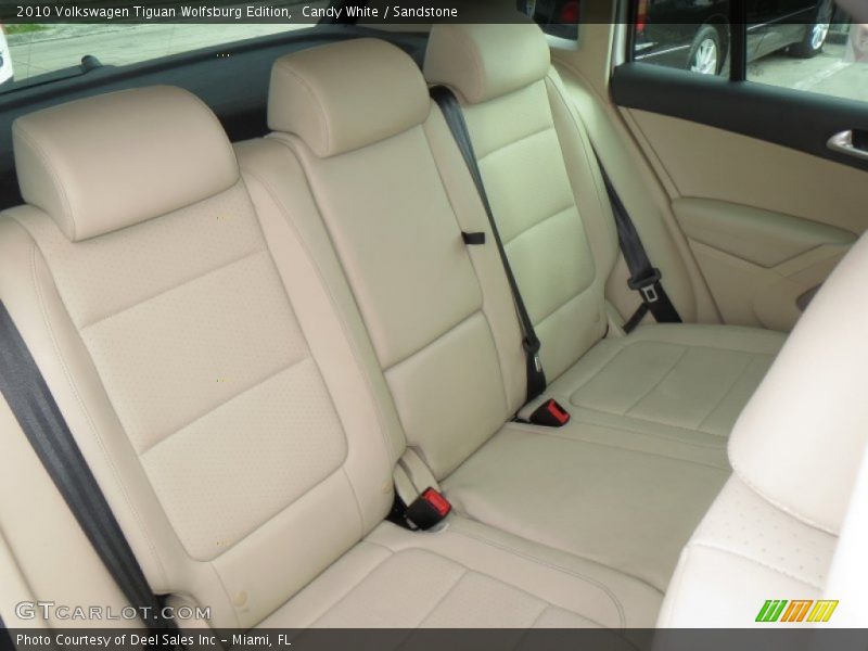 Candy White / Sandstone 2010 Volkswagen Tiguan Wolfsburg Edition