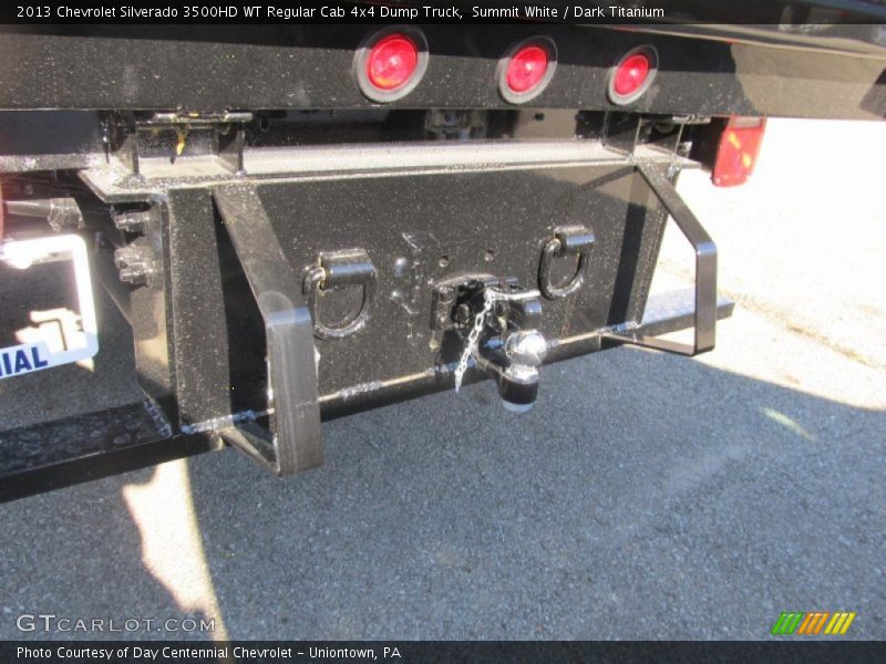 Summit White / Dark Titanium 2013 Chevrolet Silverado 3500HD WT Regular Cab 4x4 Dump Truck
