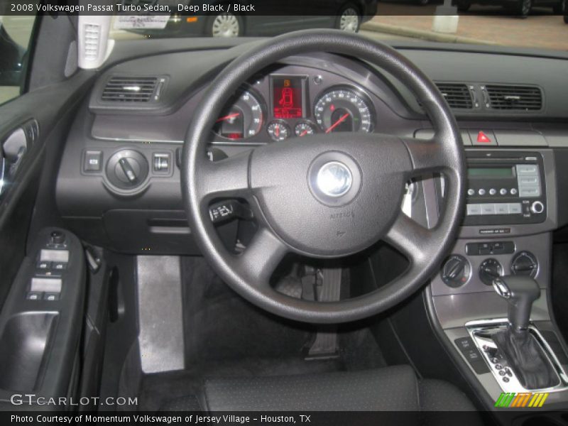 Deep Black / Black 2008 Volkswagen Passat Turbo Sedan