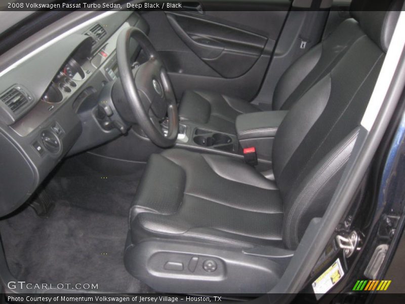 Deep Black / Black 2008 Volkswagen Passat Turbo Sedan