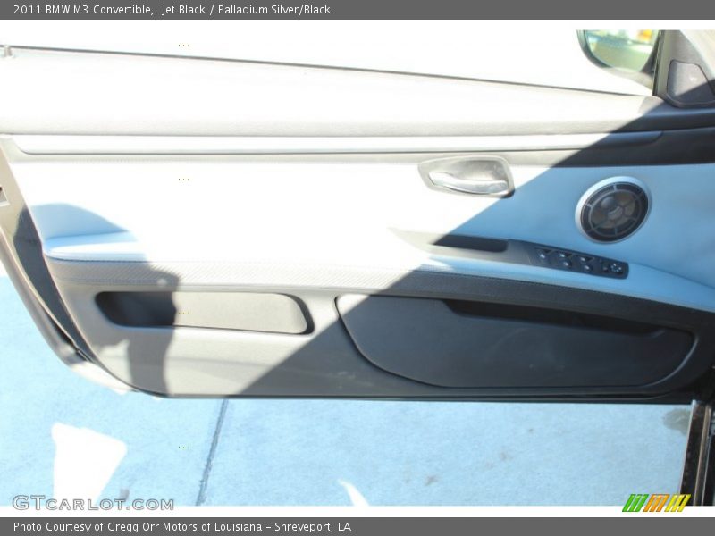 Jet Black / Palladium Silver/Black 2011 BMW M3 Convertible