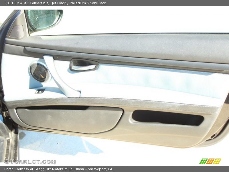 Jet Black / Palladium Silver/Black 2011 BMW M3 Convertible