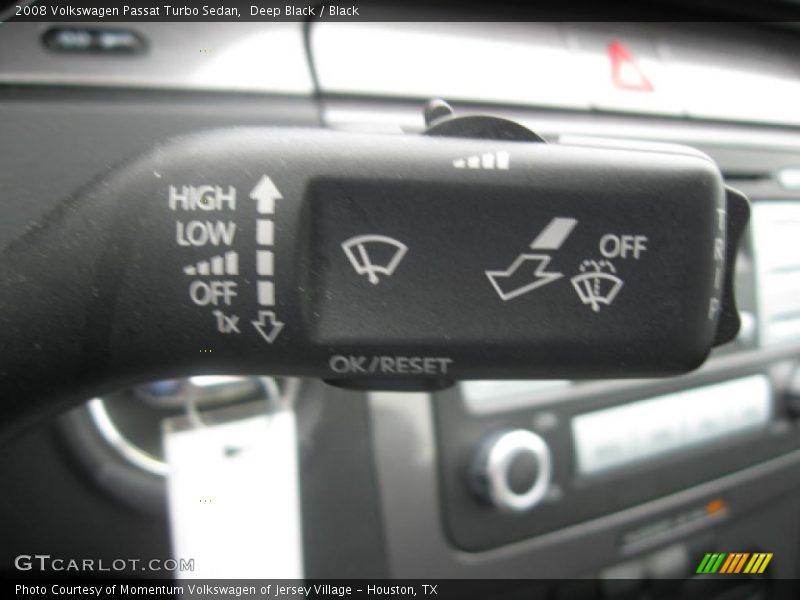 Deep Black / Black 2008 Volkswagen Passat Turbo Sedan
