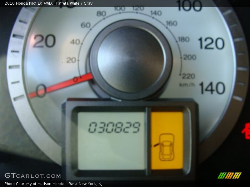 Taffeta White / Gray 2010 Honda Pilot LX 4WD