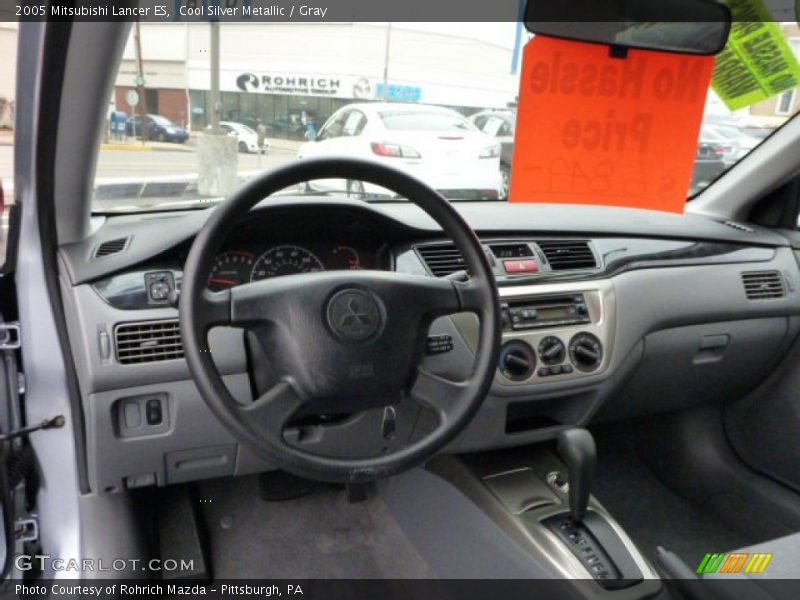 Cool Silver Metallic / Gray 2005 Mitsubishi Lancer ES