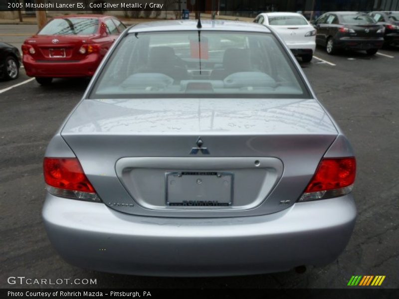 Cool Silver Metallic / Gray 2005 Mitsubishi Lancer ES