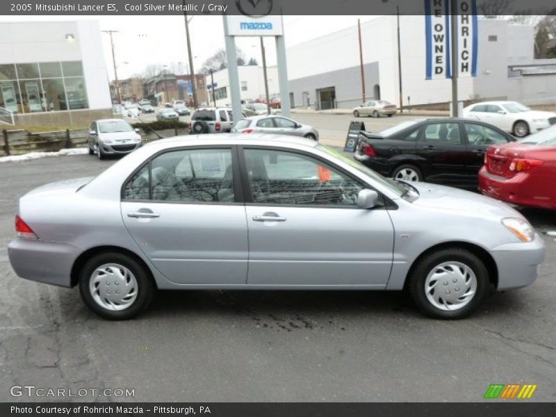 Cool Silver Metallic / Gray 2005 Mitsubishi Lancer ES