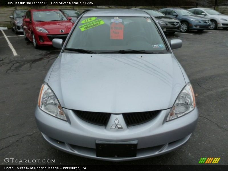 Cool Silver Metallic / Gray 2005 Mitsubishi Lancer ES